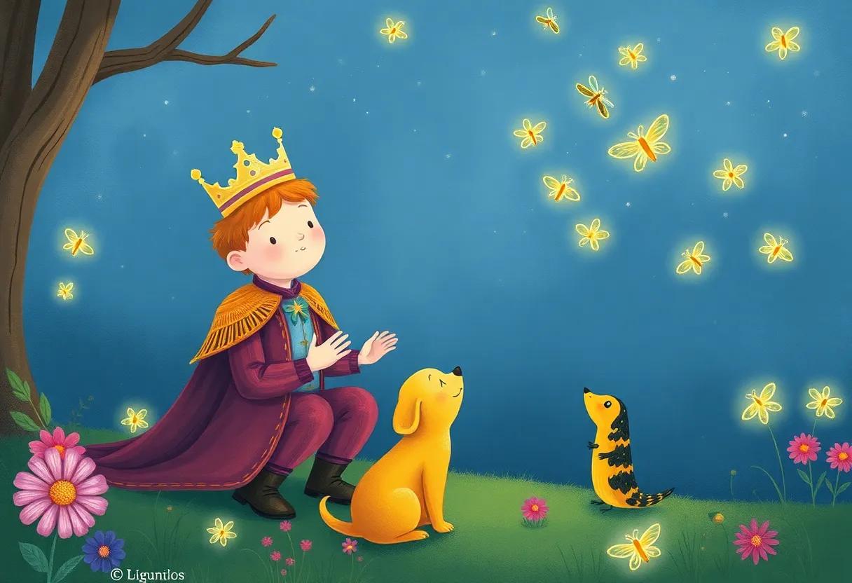 A Magical chorus of Crickets and Fireflies