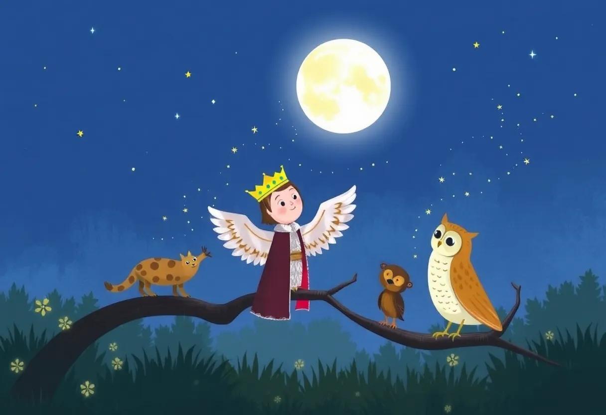 A Moonlit ​Meeting with ​the Wise Owl's secrets