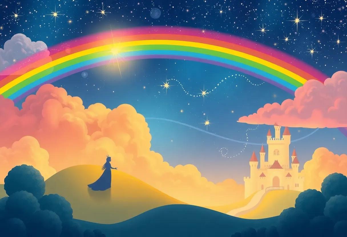 The Enchanted Castle Where Colors Come Alive
