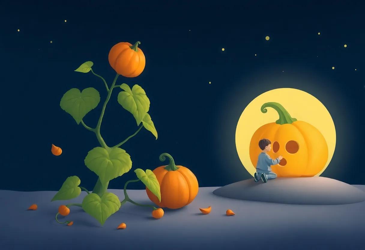 A Curious⁤ Little Pumpkin's First​ Adventure