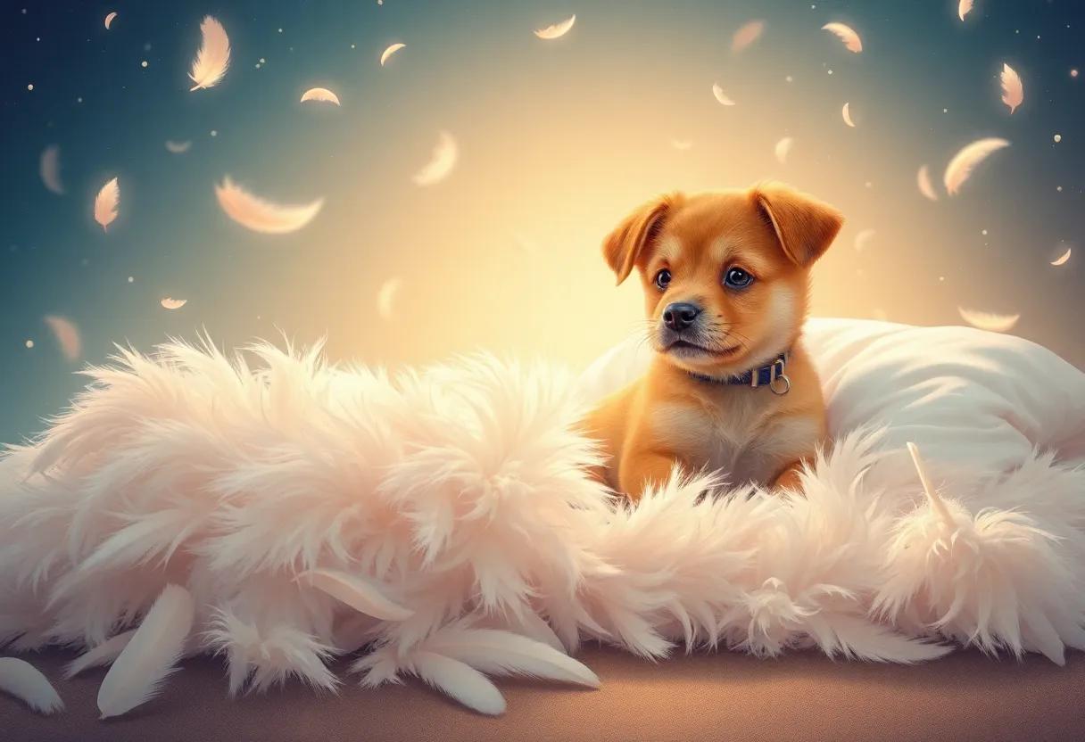 The Puppy sets Out on⁢ a Starry Night Adventure