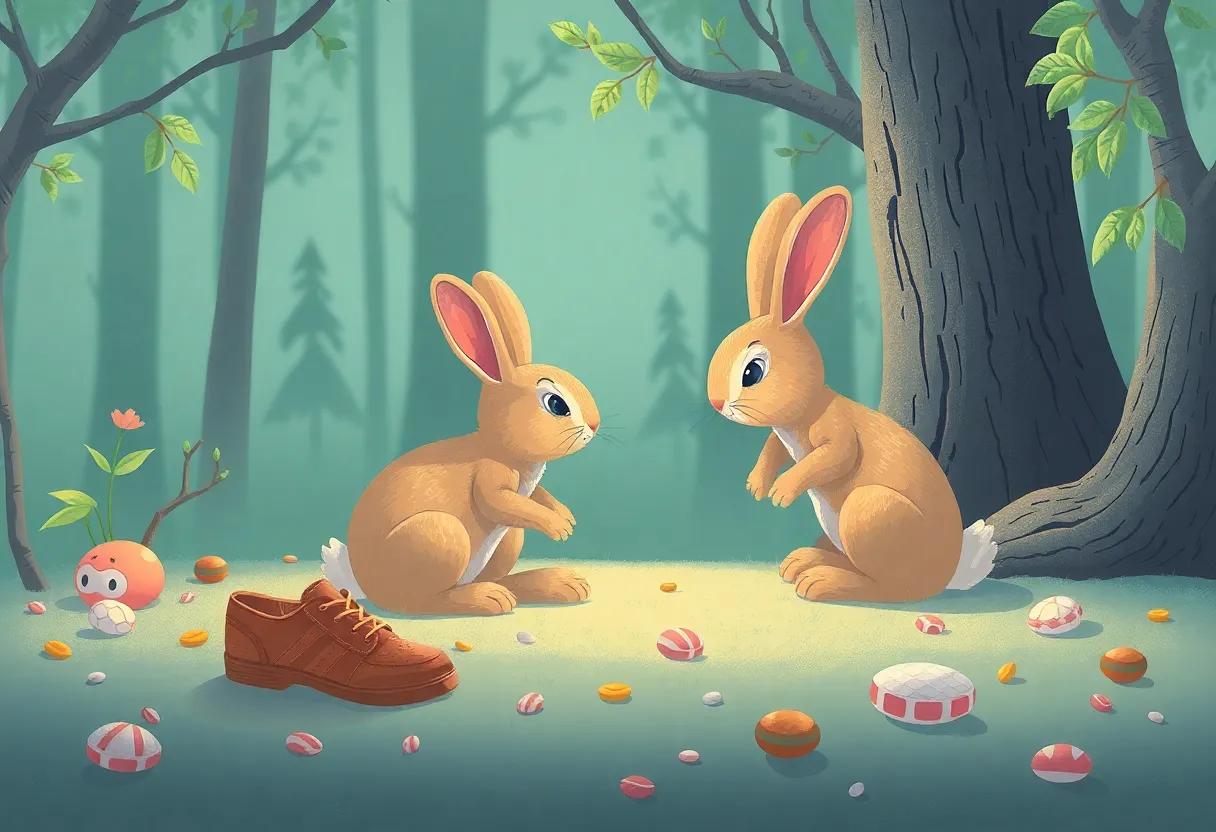 Gathering Soft Materials From the Forest Floor