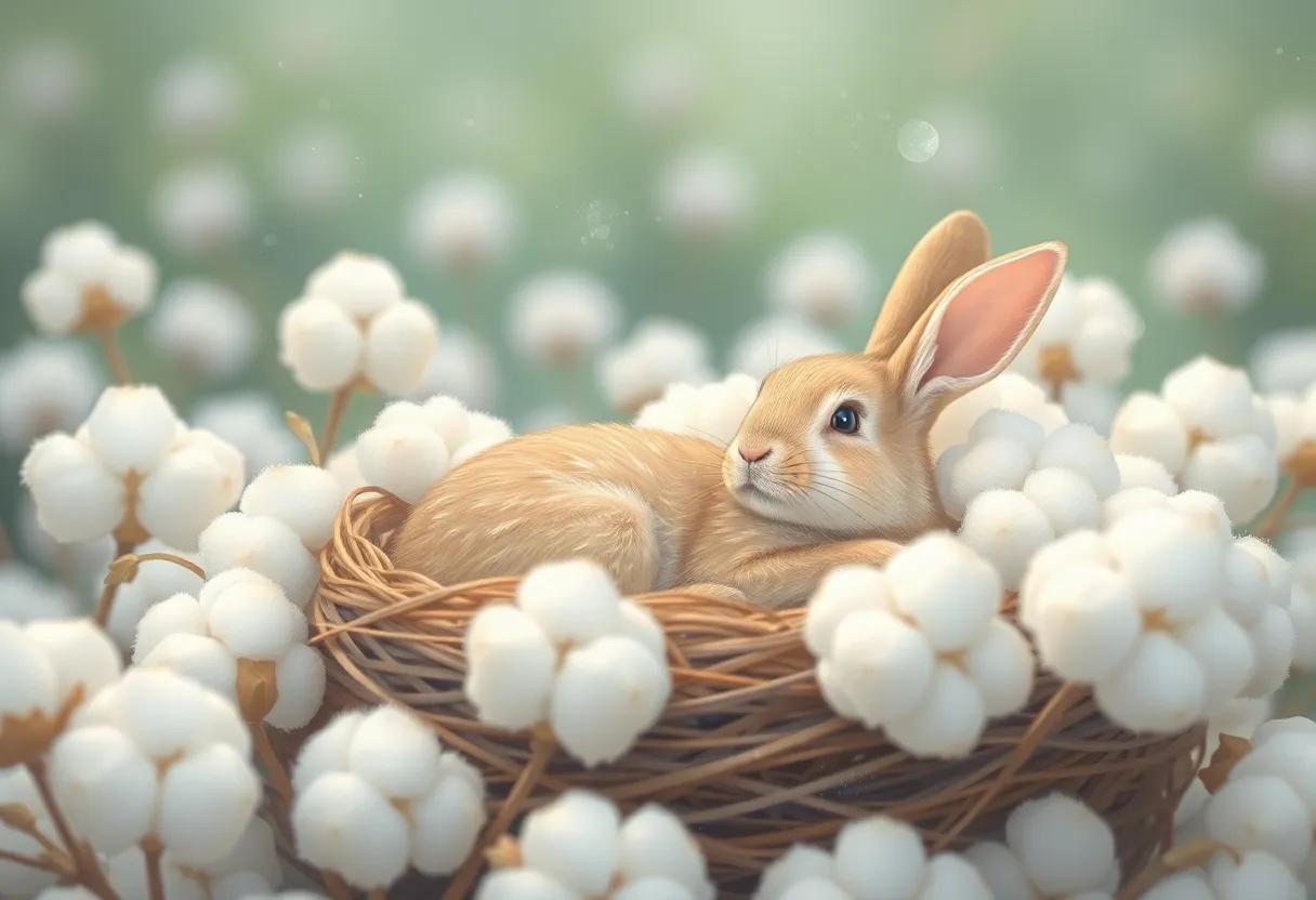 Resting⁤ in a Nest⁢ of Fluffy Cotton