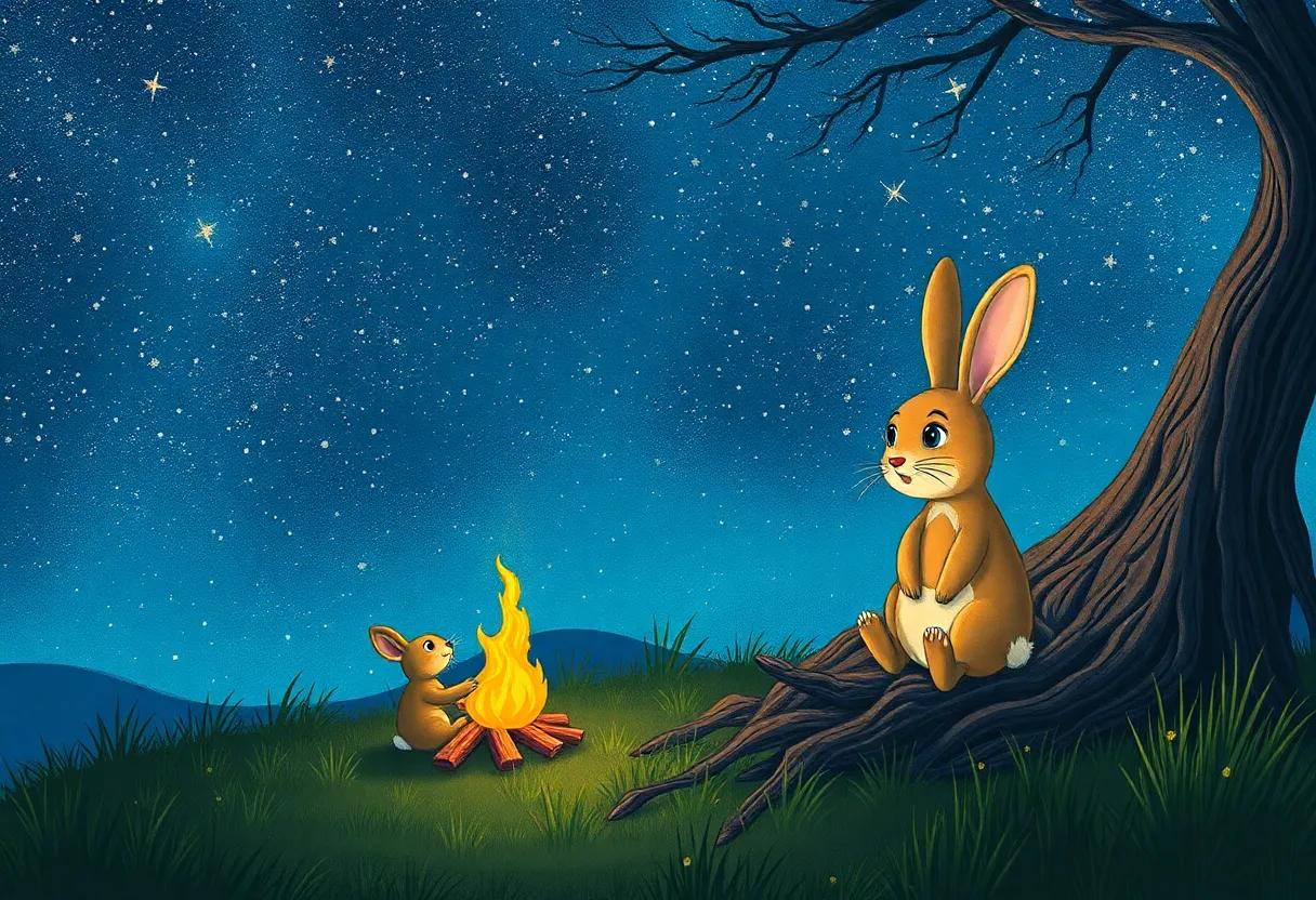Sharing ⁣stories​ Under the‍ Glittering Starry⁤ Sky