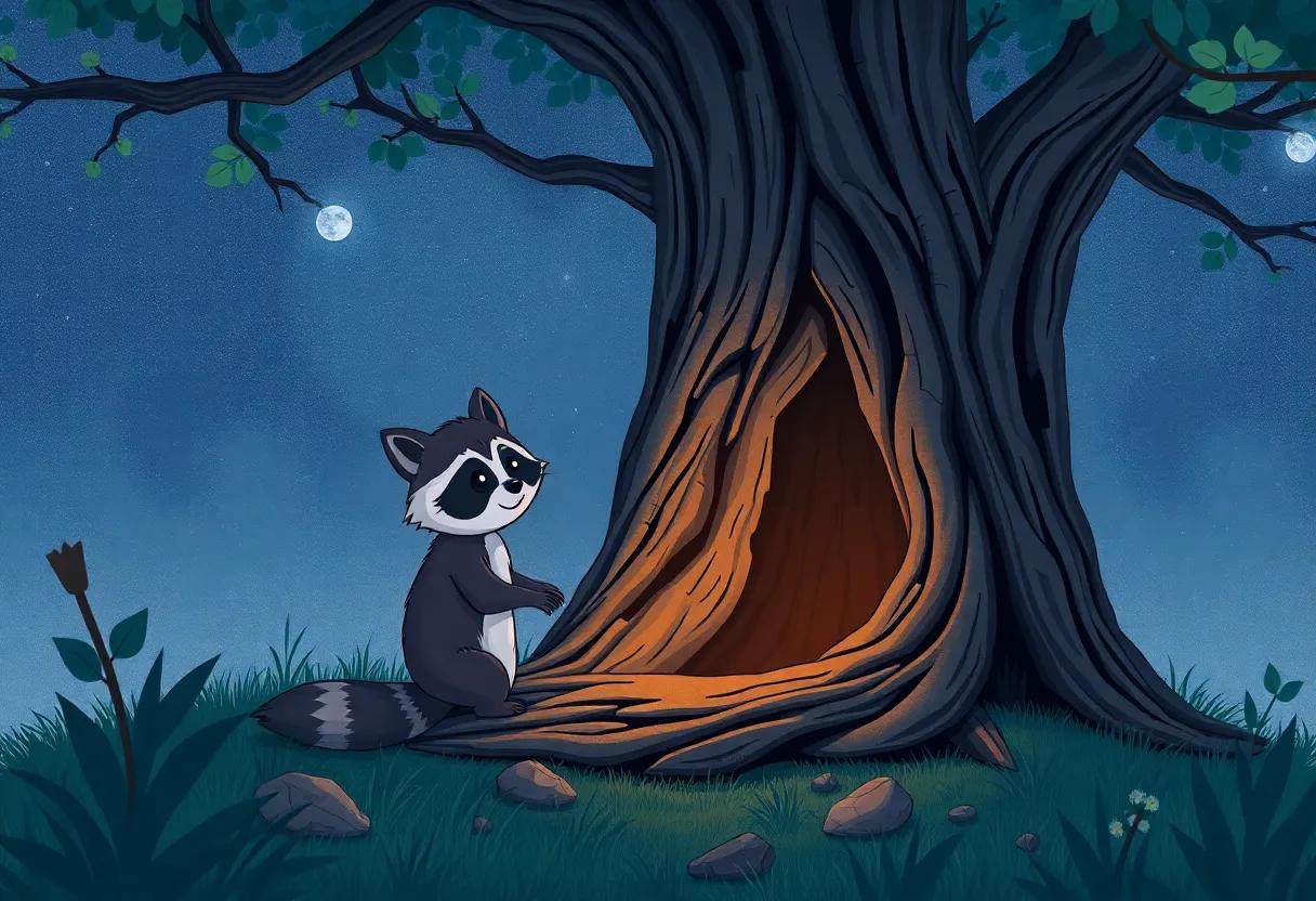 Rusty's Discovery of the Ancient Tree Hollow