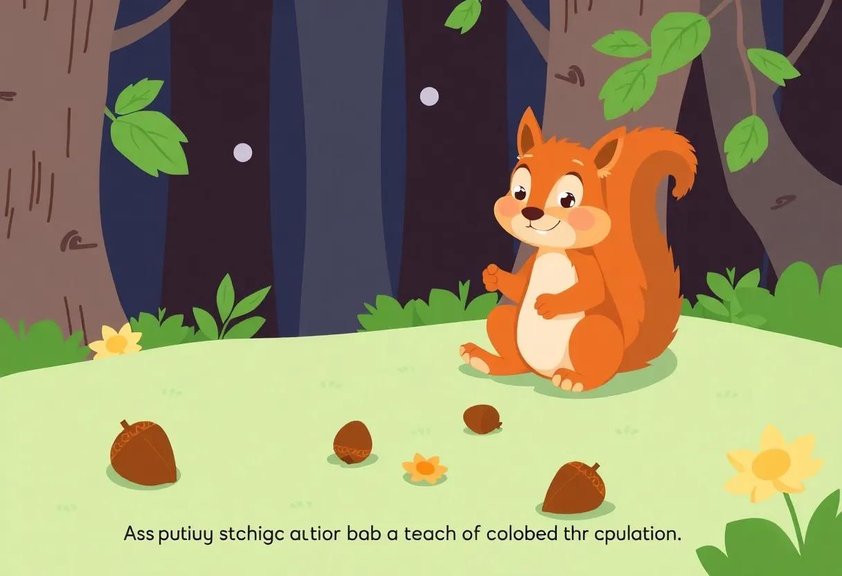 The Sparkle of the Legendary Golden Acorn