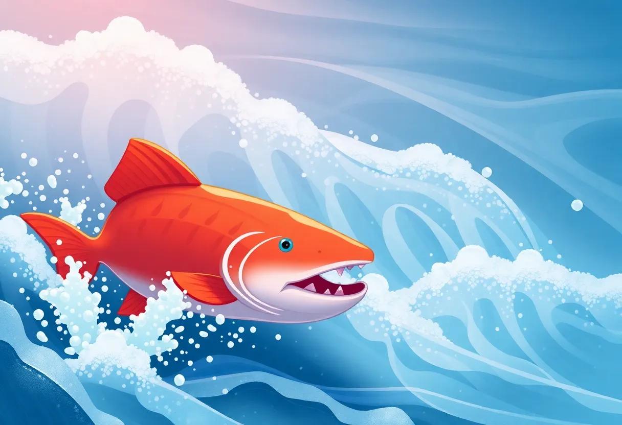 Braving the Rapids: Sammy's Courageous ⁤Leap