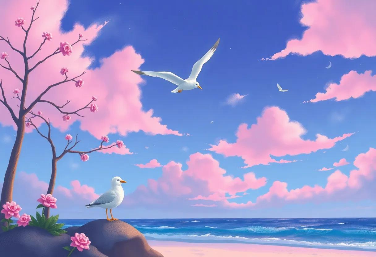 Watching the Sky Paint Itself in ⁣Shades of Lavender ⁤and ⁢Rose