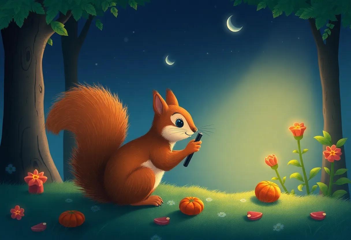 The Singing Squirrel ⁢Prepares​ Her‍ Melody