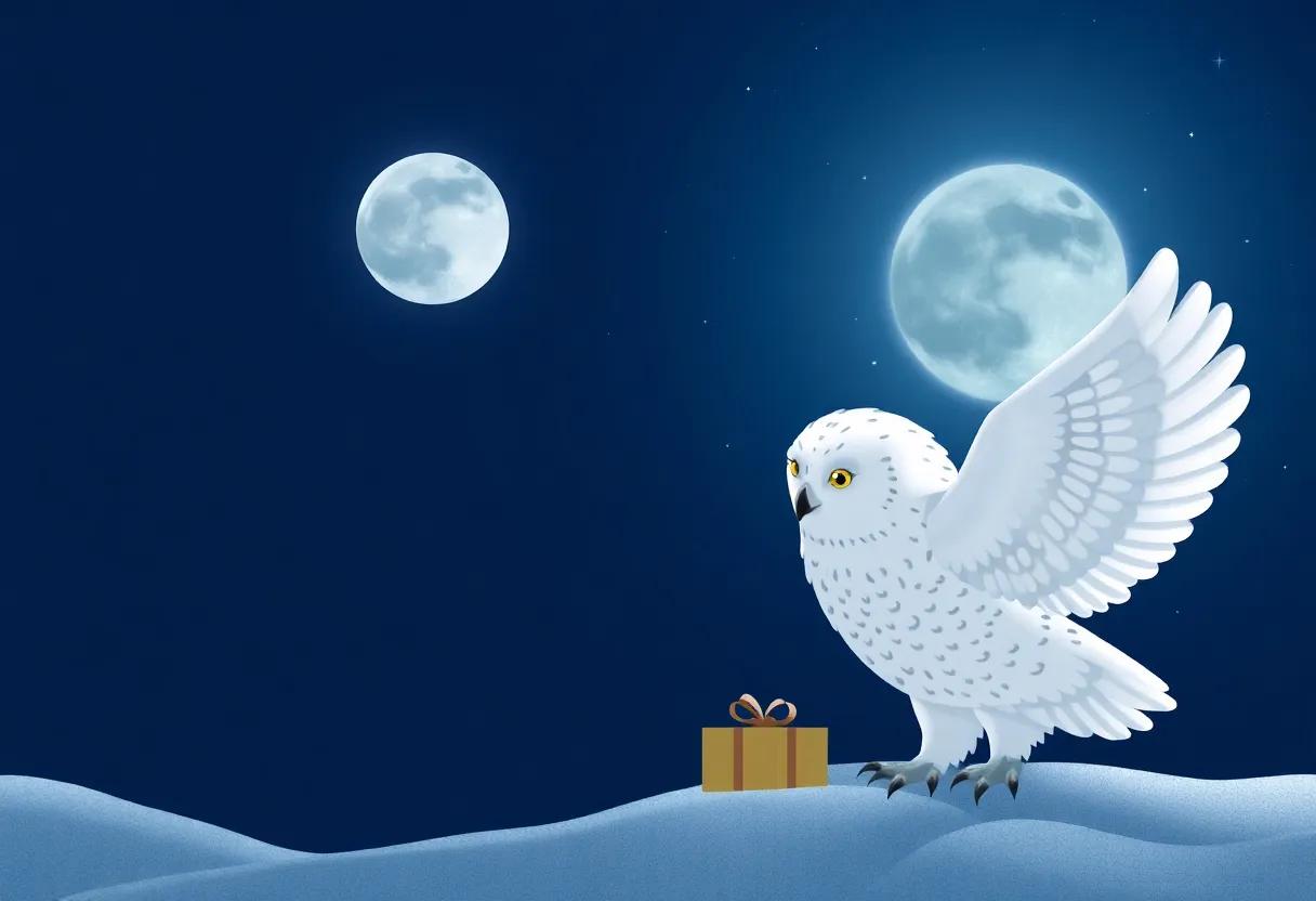 The Quiet Flight ⁣Under ⁣the Silver⁤ Moon