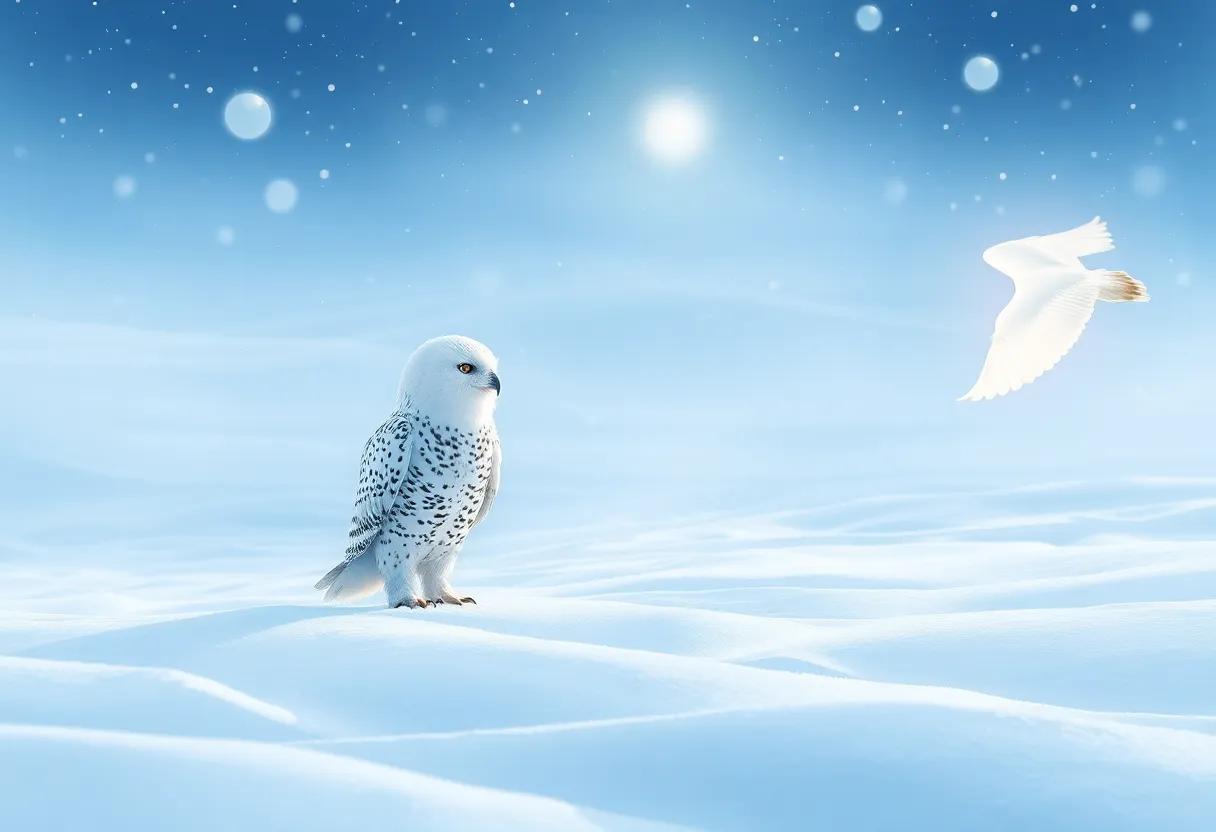 Learning to Glide Silently Through Winter Winds