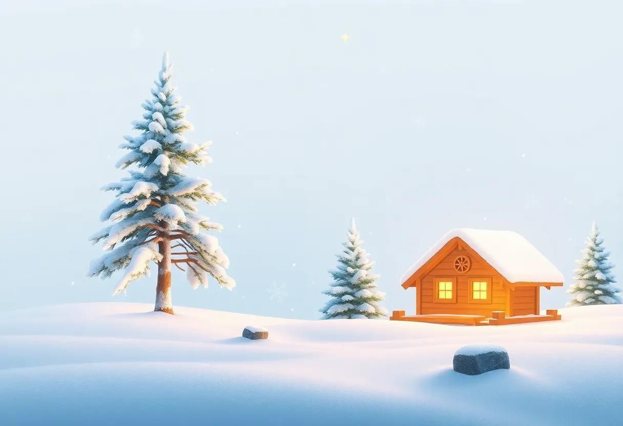 A Gentle⁣ Breeze Carries ⁤the Pine's Christmas Wish