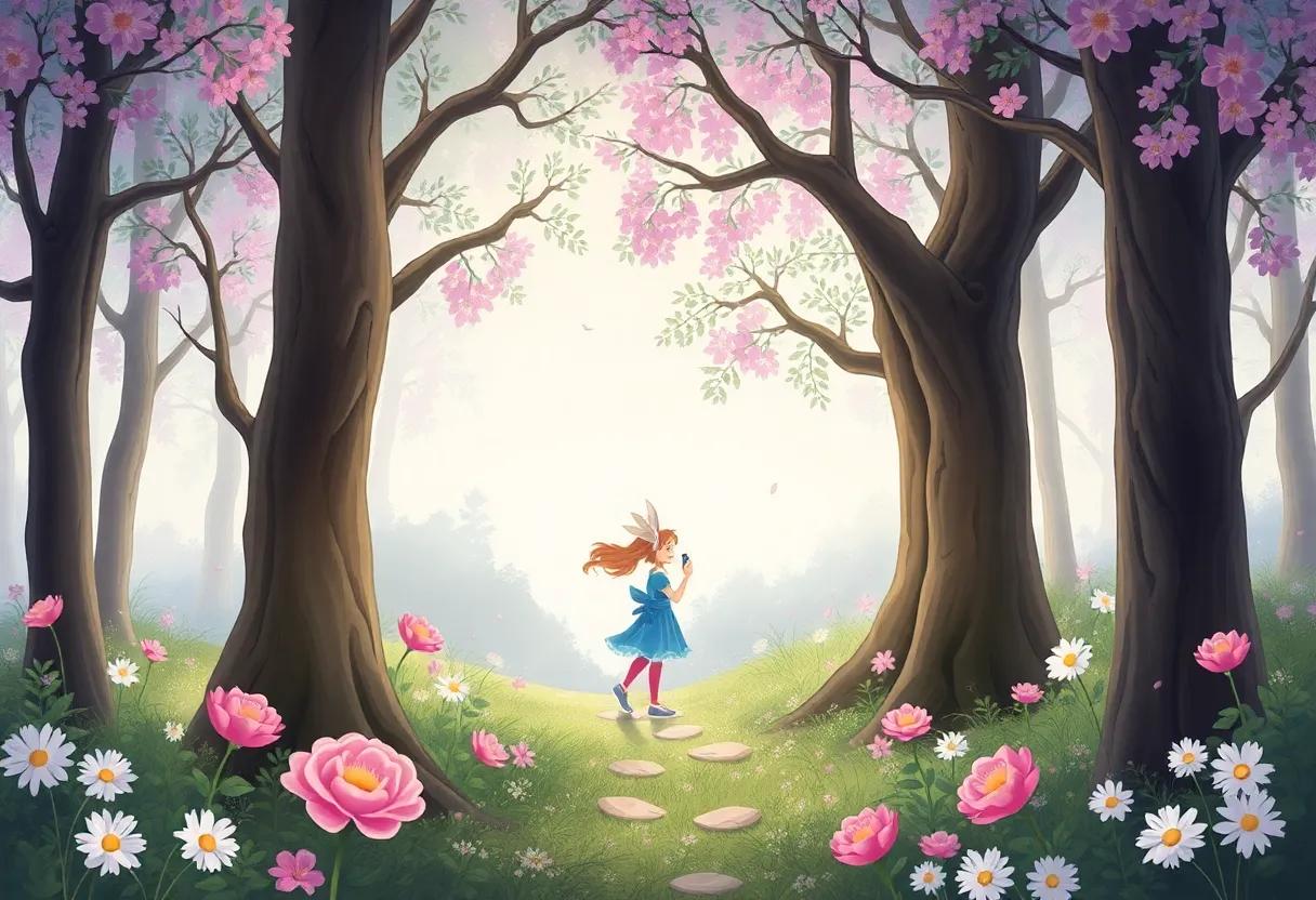 The Enchanted Forest Where the Spring Elf Begins Her Journey