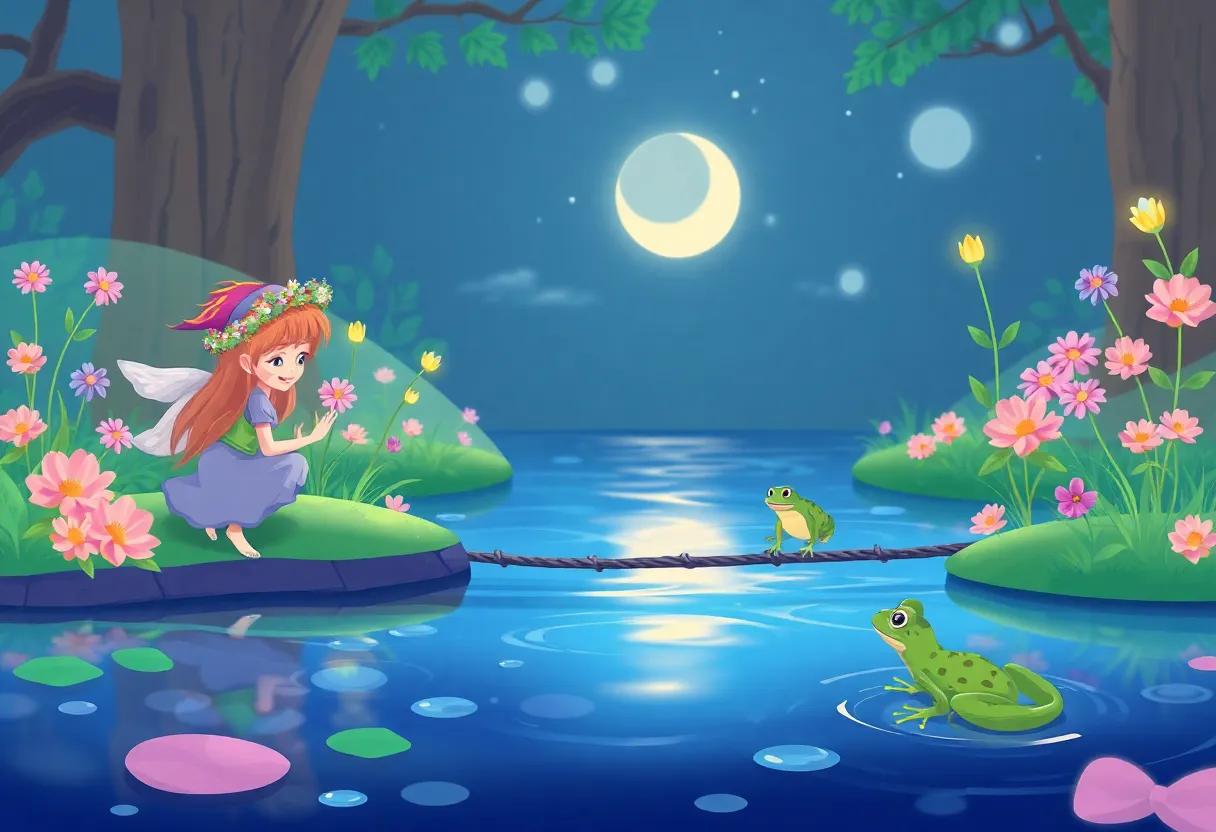 Crossing the Crystal River ​with ⁣Help from Friendly Frogs