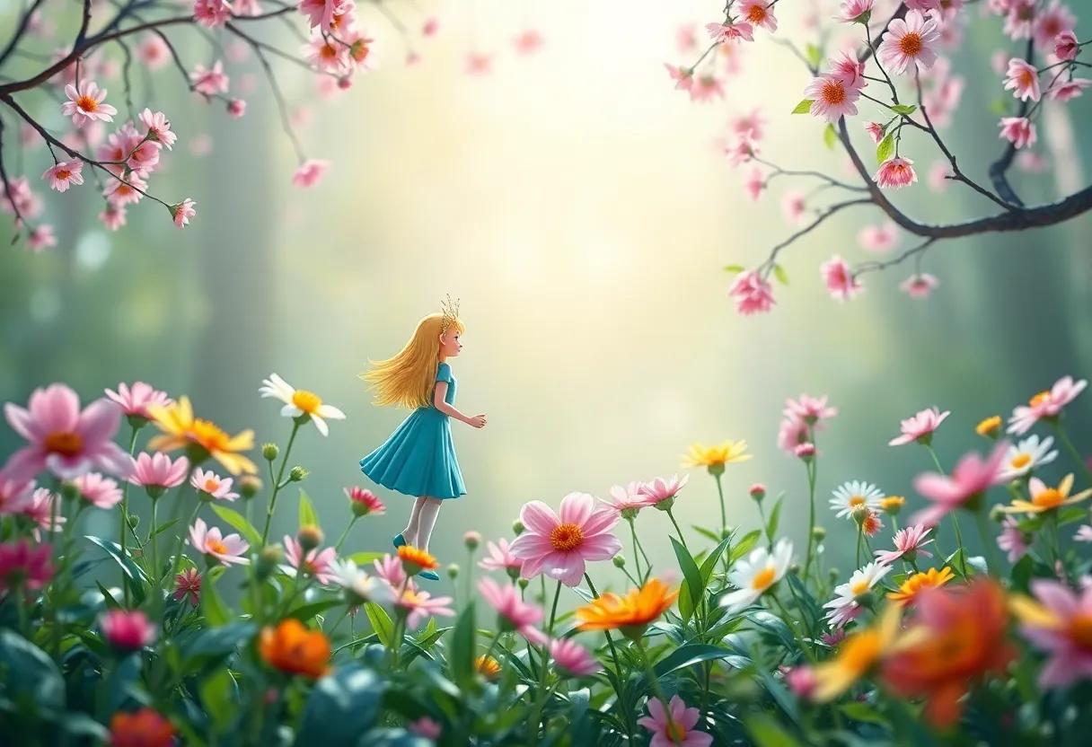 Uncovering the Hidden Garden of Rainbow Blossoms