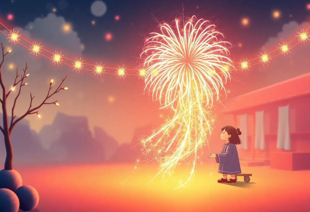 The Sparkling Origin of the festival Streamer