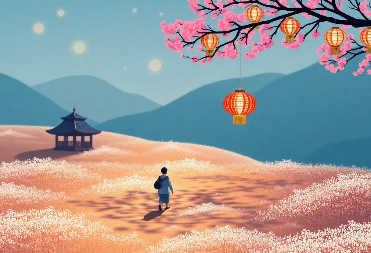 Dancing Shadows on the Festival Fields