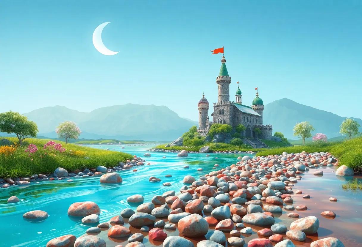 Gathering Magical Pebbles from the Rainbow ⁤Riverbed