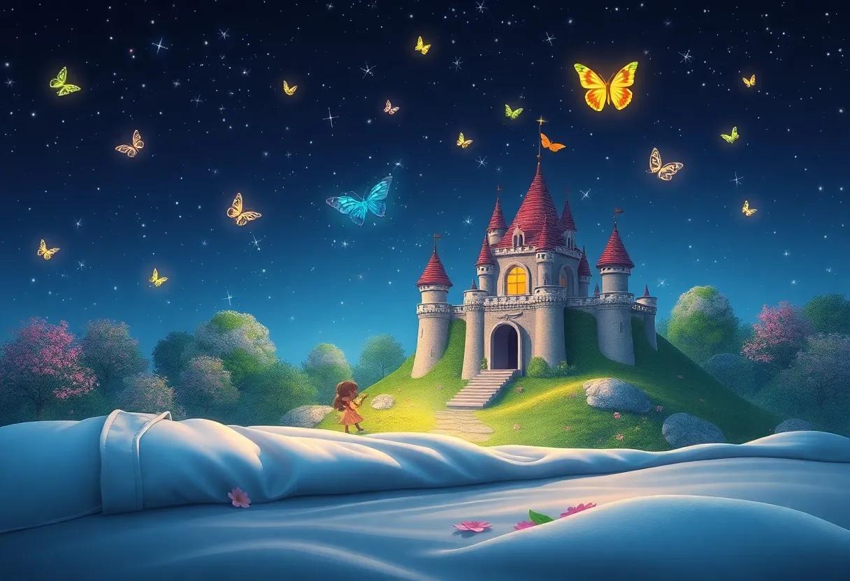 An Evening Dance with the Glowwing Butterflies