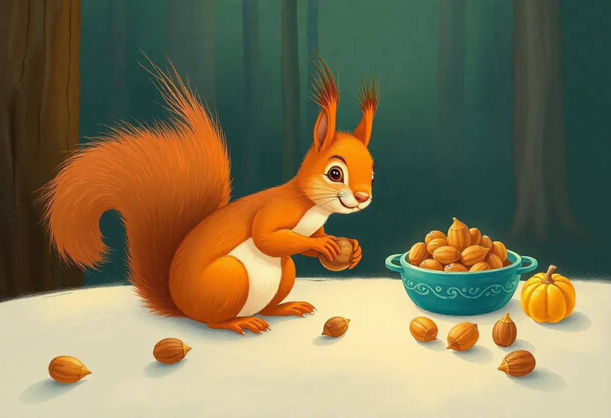 Preparing for the ‍Grand Nut Feast