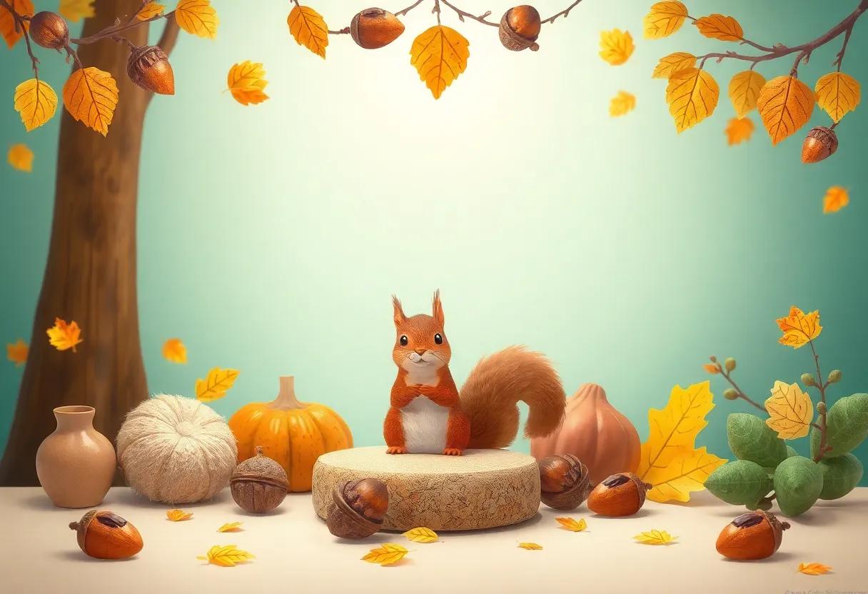 The Squirrel's Special Recipe for Acorn Treats