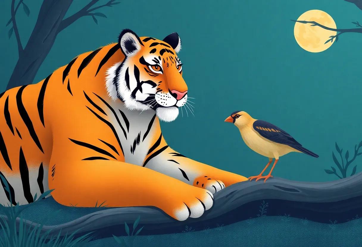 Safe Under the Tiger's Watchful Eyes