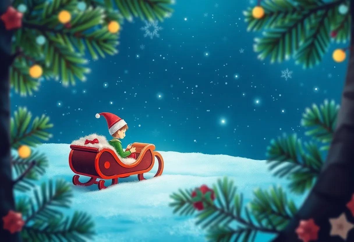 Discovering Clues Hidden beneath the Frosty Pine Needles