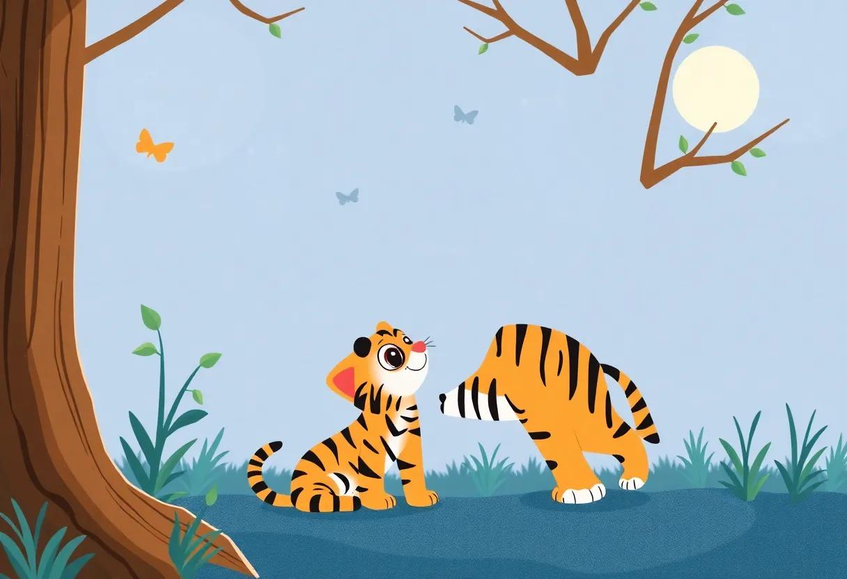 A ​gentle Friend Joins the Tiny⁢ Tiger's Journey