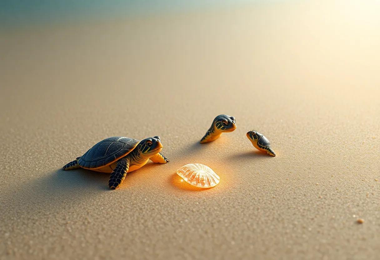 Discovering the Sparkling Shell Hidden in the Sand