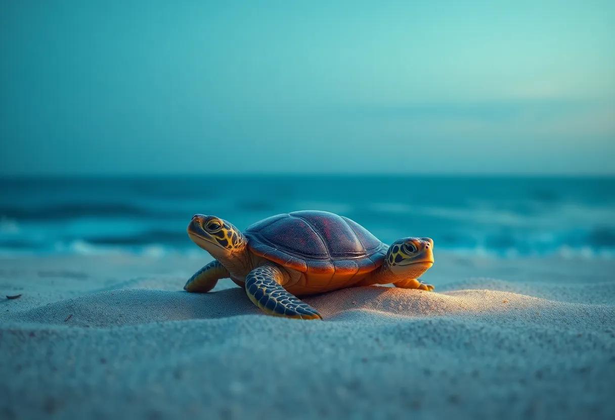 The Magical Glow of the Evening Shoreline