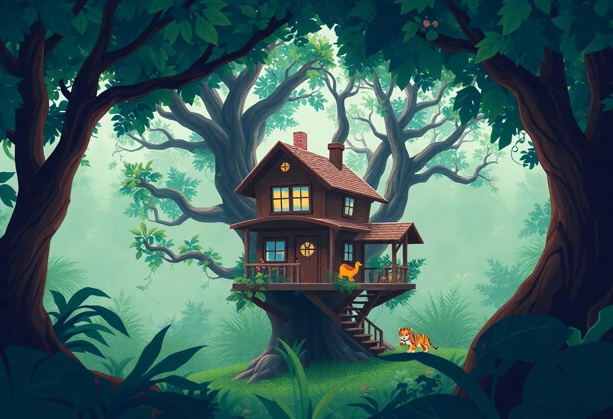 discovering‍ the Hidden Treehouse village Above the Canopy