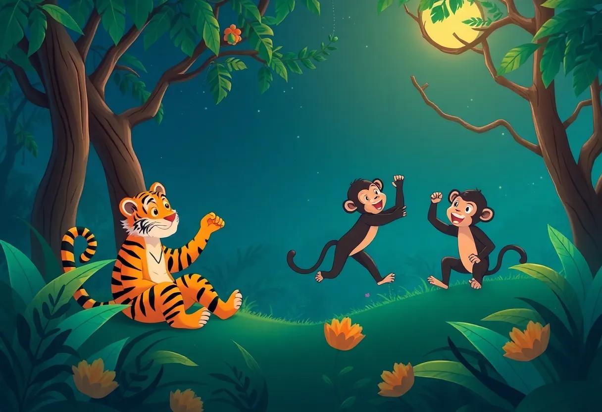 A playful Dance with the Mischievous Monkeys
