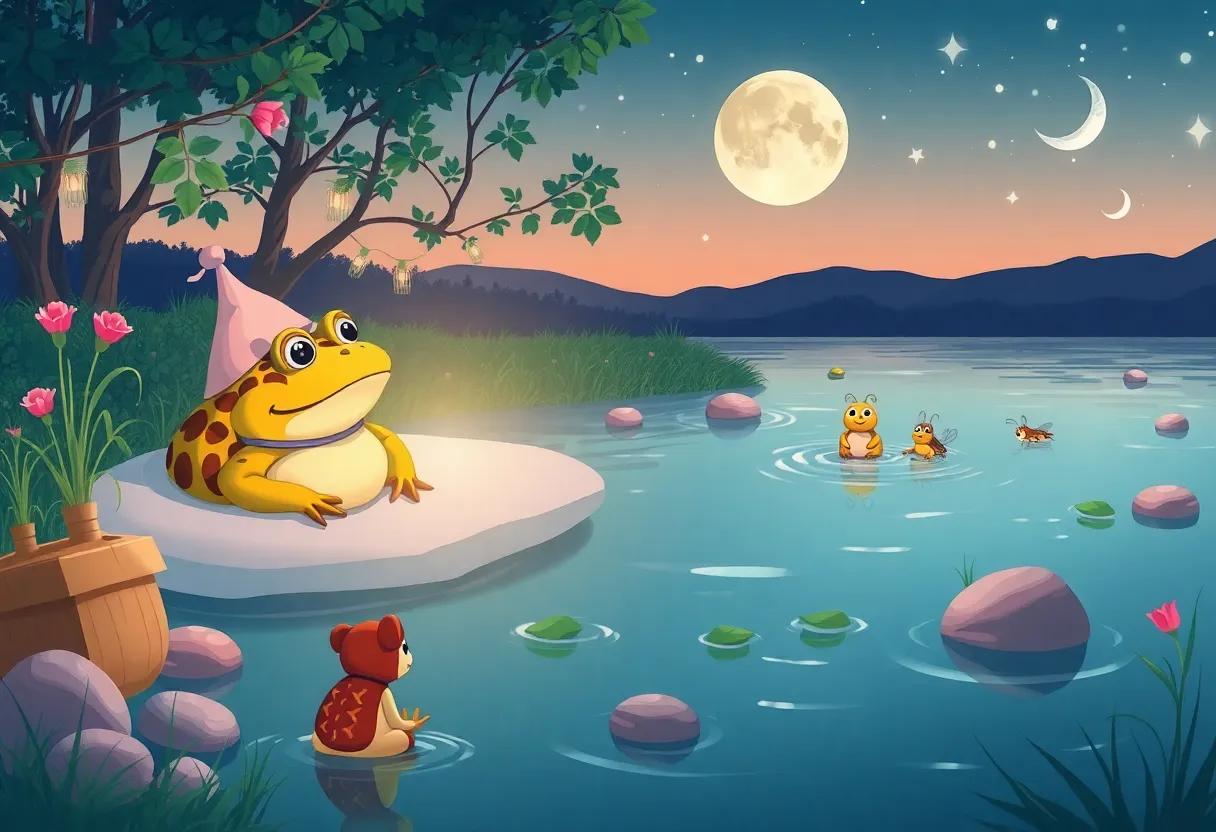 Winding Down with a Gentle Breeze and Soft Crickets' Lullaby
