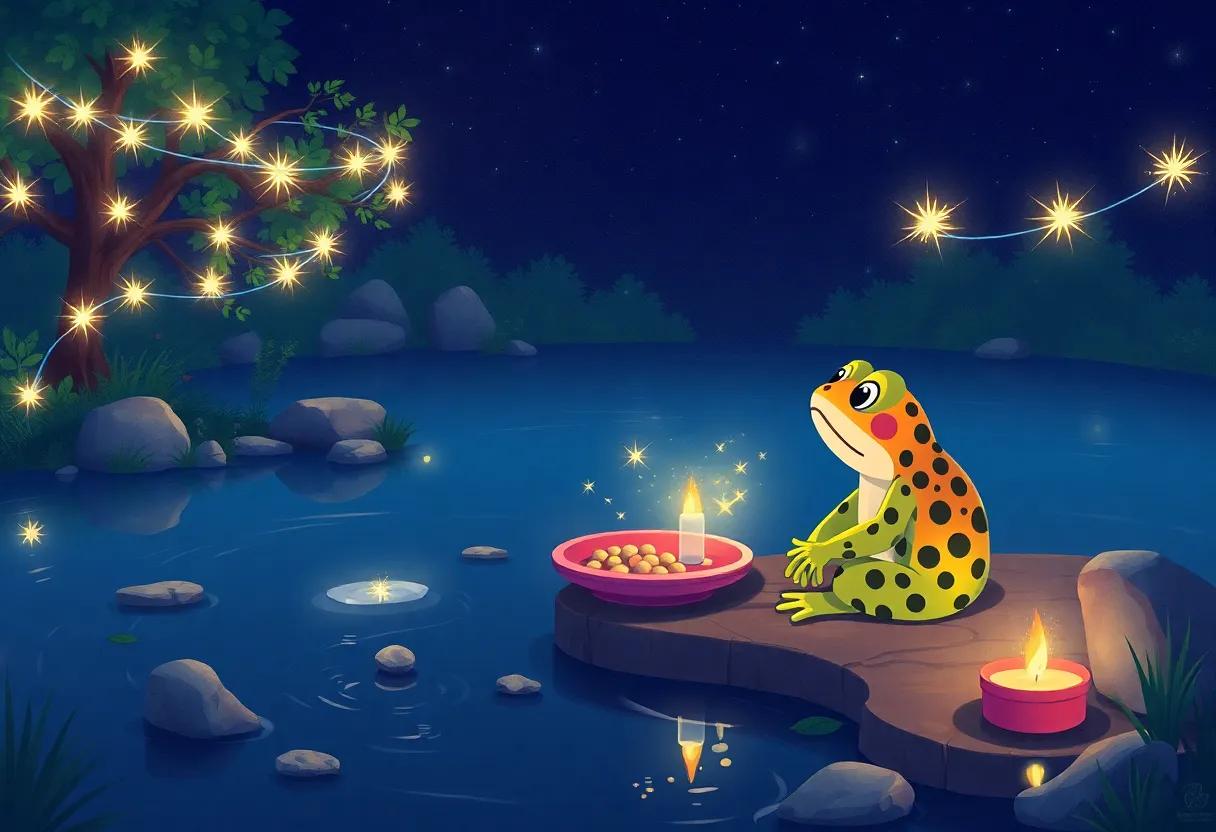 Preparing the Pondside for a ⁢Sparkling Night Celebration