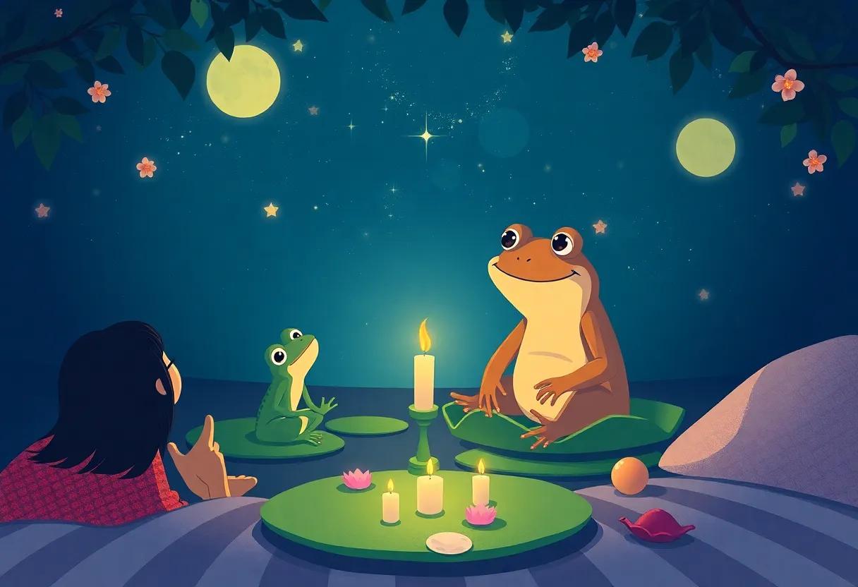 Friends Gathering for a Night of Joy and Laughter