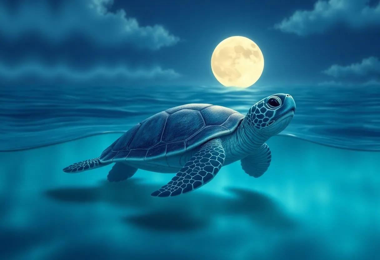 Whispering Waves and Moonlit ⁣Shores