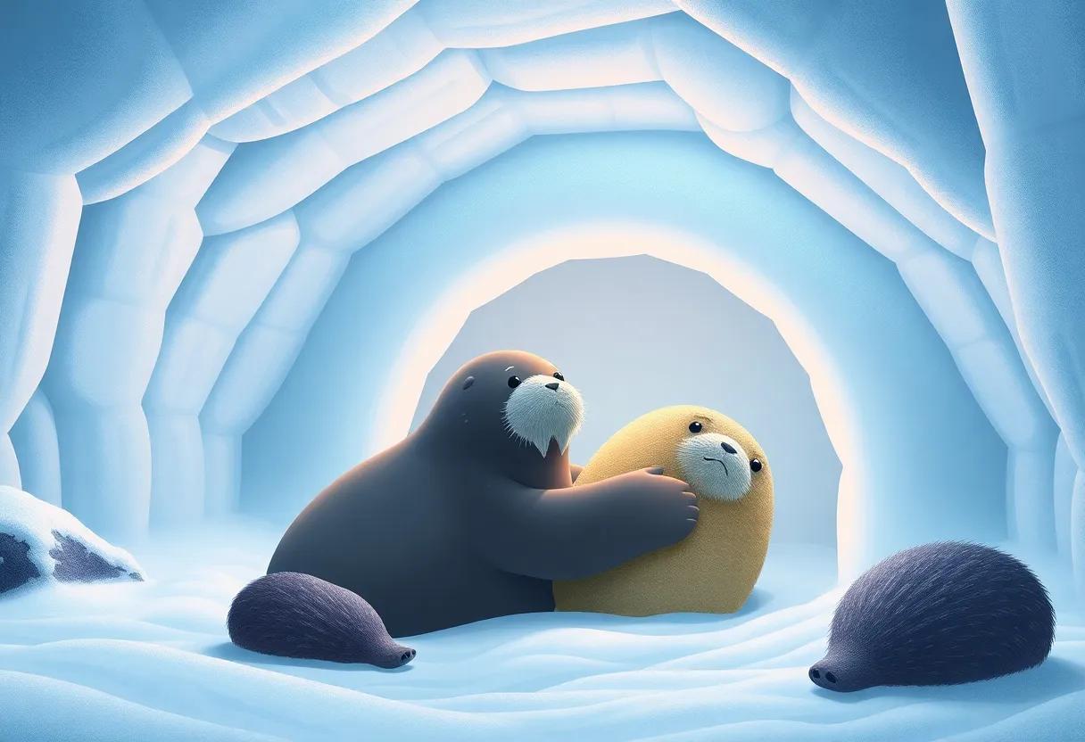 A gentle Hug from Arctic Wildlife