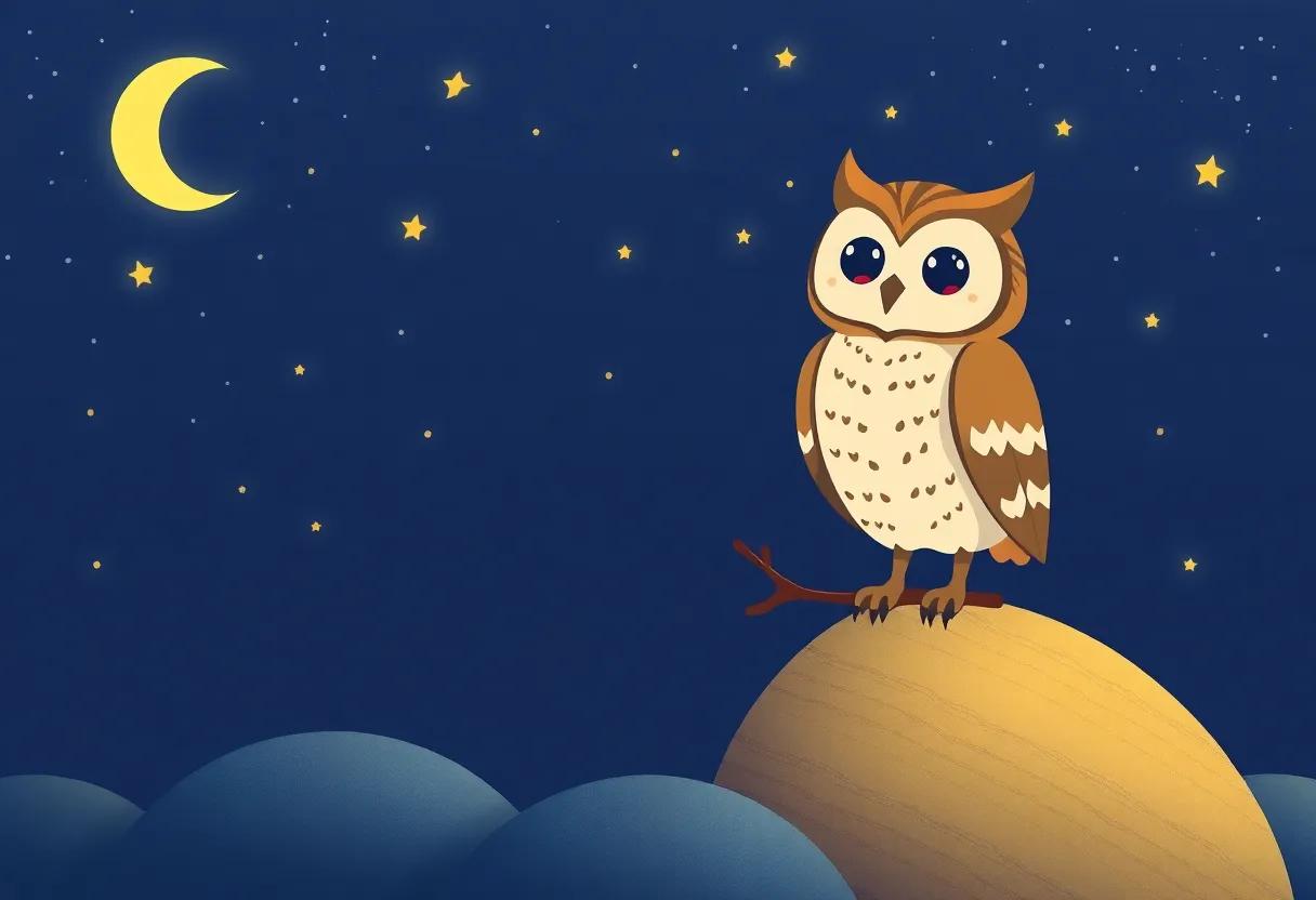 The Wise Owl's Story That Lights Up Young Hearts