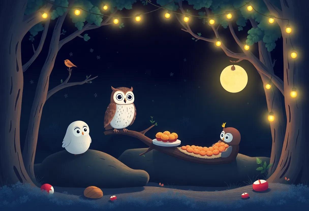 The Gathering of Nocturnal Forest Friends