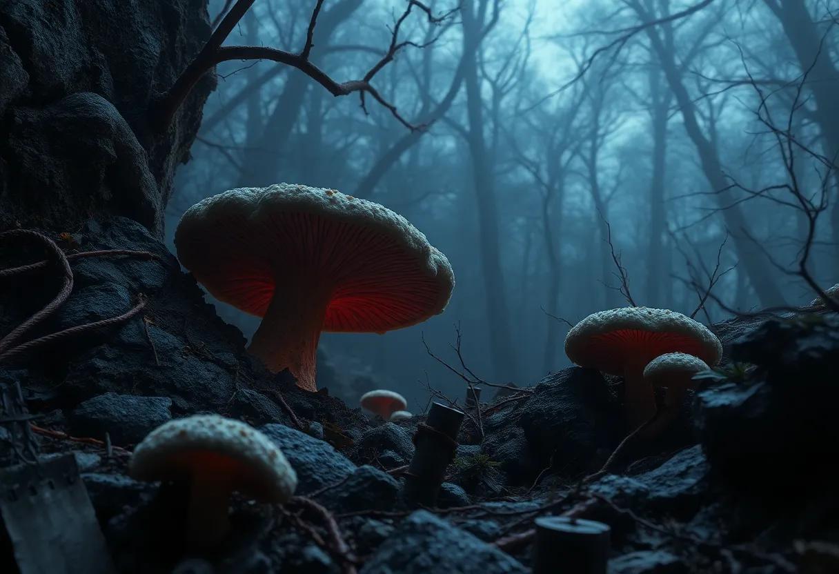 Exploring the chilling⁣ Atmosphere and Vivid Imagery That Bring The fungus' Decay to‌ Life in Dark and Haunting Detail
