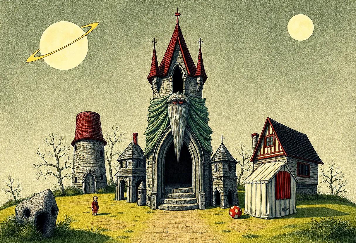 The Enchanting ‌Blend‍ of Art‍ and⁤ Storytelling Enriching​ The illustrated Vivian Stanshall's‌ Narrative ​Depth and Visual ​Appeal