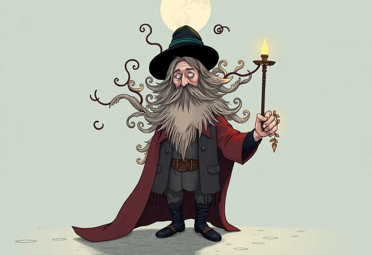 How The Illustrated Vivian Stanshall Balances Humor and Melancholy in a Captivating‍ Artistic Journey