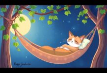The Cat Who Snoozed Gently in a Swinging Hammock of Vines The Cat Who Snoozed Gently in a Swinging Hammock of Vines