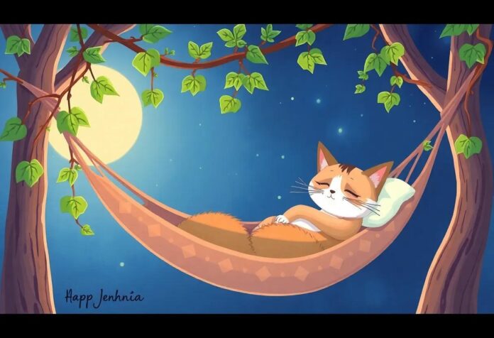 the-cat-who-snoozed-gently-in-a-swinging-hammock-of-vines.jpg The Cat Who Snoozed Gently in a Swinging Hammock of Vines