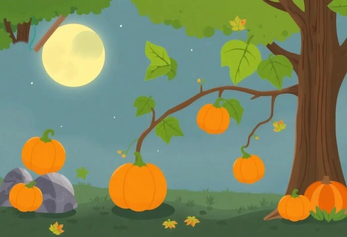 The Pumpkin Vine’s Fall Surprise: A Cozy Tale of Autumn Magic and Friendship