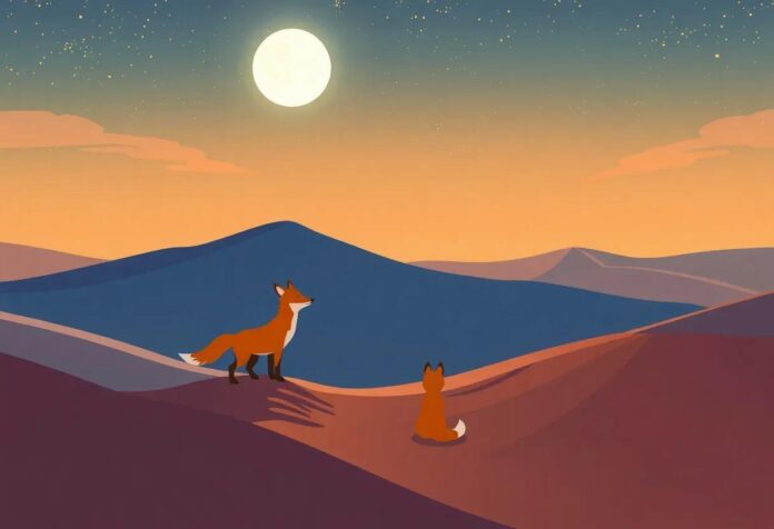 The Fox’s Dream Journey: Exploring the Mysteries of the Desert Sands