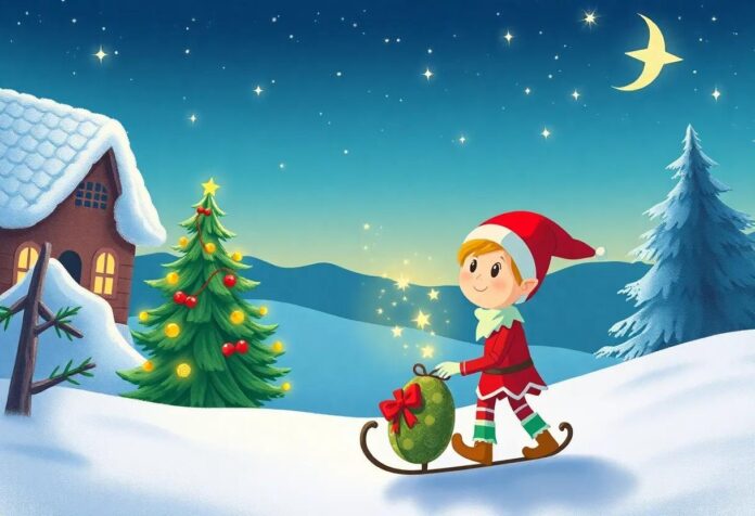 The Little Elf’s Magical Journey: Delivering Holiday Joy to All