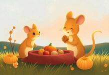 The Harvest Mouse’s Heartwarming Thanksgiving Feast in the Golden Fields The Harvest Mouse’s Heartwarming Thanksgiving Feast in the Golden Fields