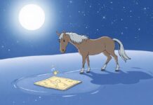The Horse Who Discovered a Hidden Map in the Sparkling Sandbed The Horse Who Discovered a Hidden Map in the Sparkling Sandbed