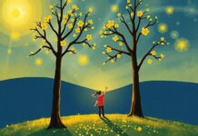 The Girl Who Painted the Trees in Gold: A Magical Bedtime Tale The Girl Who Painted the Trees in Gold: A Magical Bedtime Tale